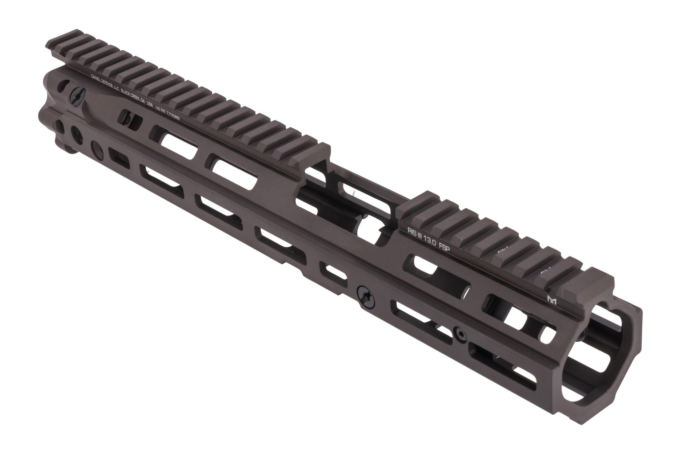 Daniel Defense RIS III FSP Free Float AR-15 Handguard - M-LOK - 13" - FDE